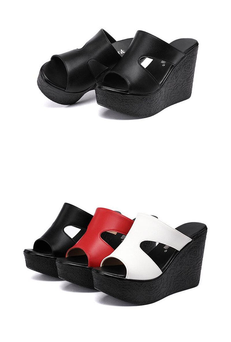 Funki Findz | Shoes | Women's High Heel Gothic Wedge Sandals