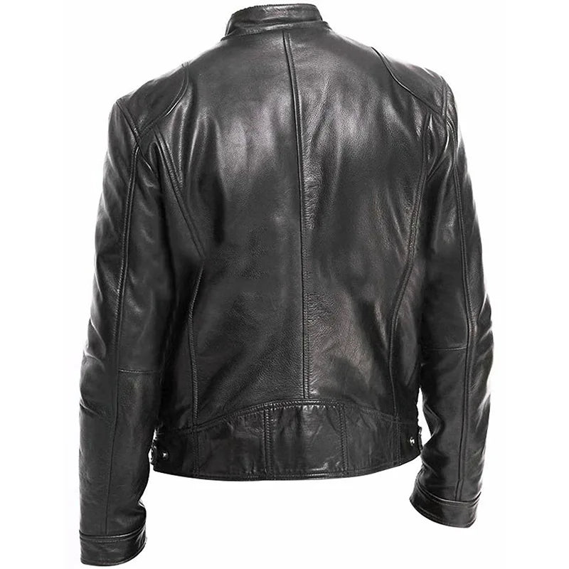 Funki Findz | Jackets | Men's Standing Collar Biker Jackets