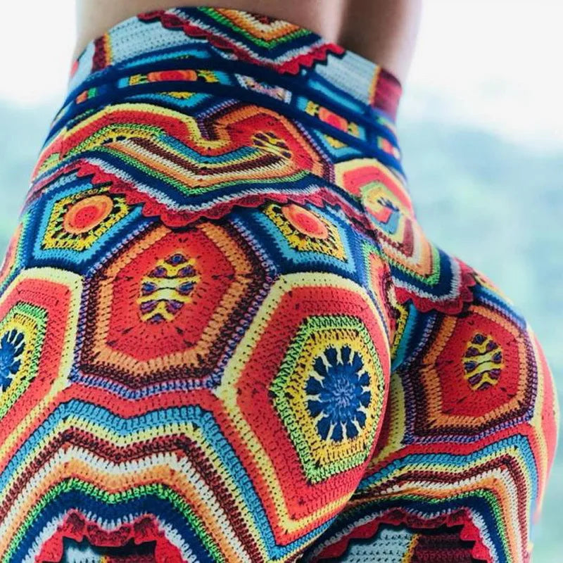 Funki Findz | Pants | Women High Waist Yoga Printed Leggings