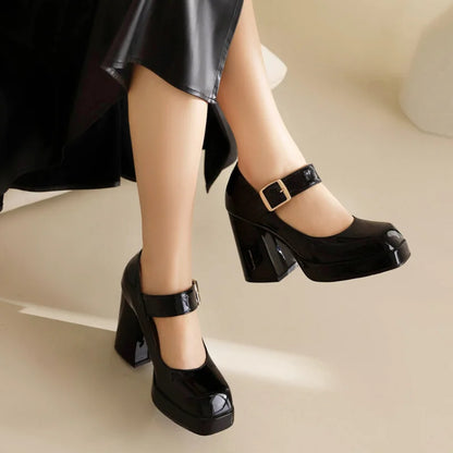 Funki Findz | Shoes | Women's Bright Patent Mary Jane Pumps