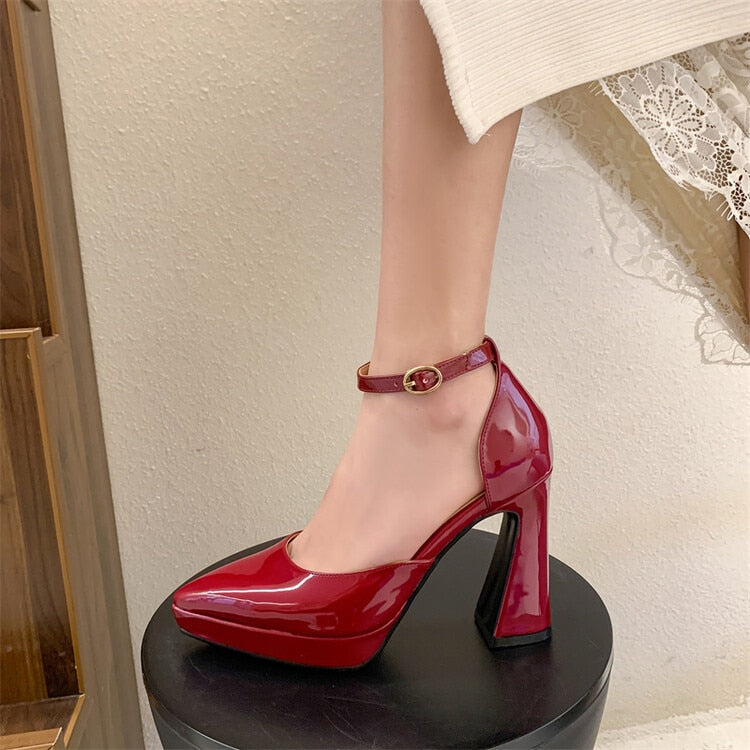 Funki Findz | Shoes | Women's Formal Dress Shoes | Spool Heel