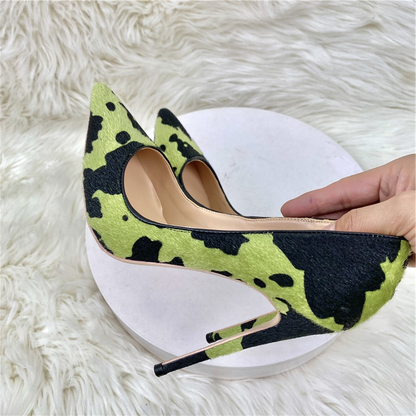 Funki Findz | Shoes | Women's High Animal Print Stilettos | Flock