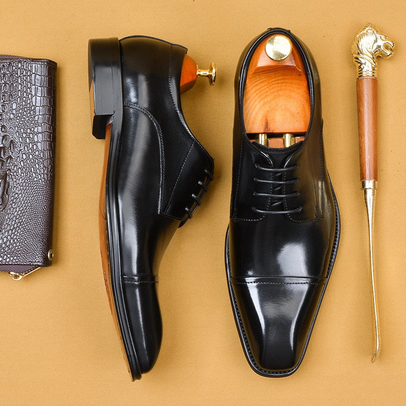 Funki Findz | Shoes | Men's Genuine Leather Italian Dress Shoes