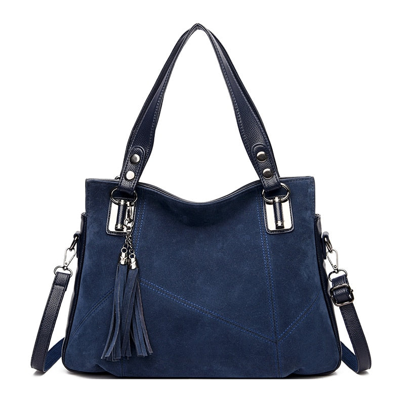 Funki Findz | Bags | Handbags | Women's Suede Shoulder Bag