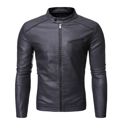 Funki Findz | Jackets | Men's Women's Slim PU Leather Jacket
