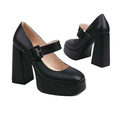 Funki Findz | Shoes | Women's Mary Jane Platform High Heels
