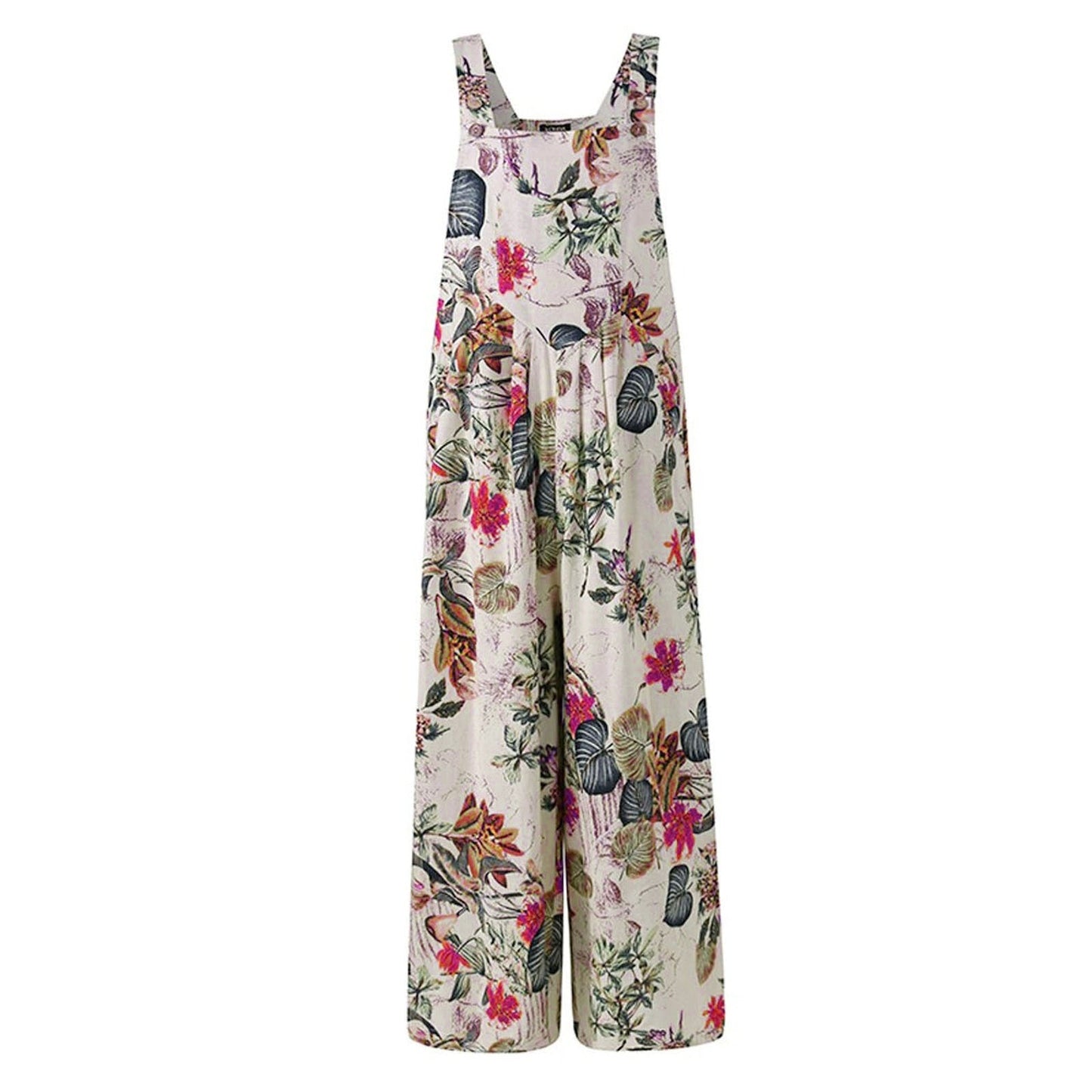 Funki Findz | Pants | Women's Boho Loose Fit Wide Leg Romper