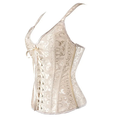 Funki Findz | Lingerie | Women's Victorian Satin Lace Up Corsets