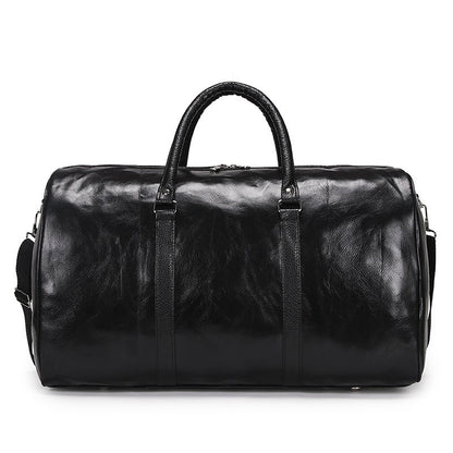 Funki Findz | Bags | Travel Bags | Faux Leather Overnight Bag