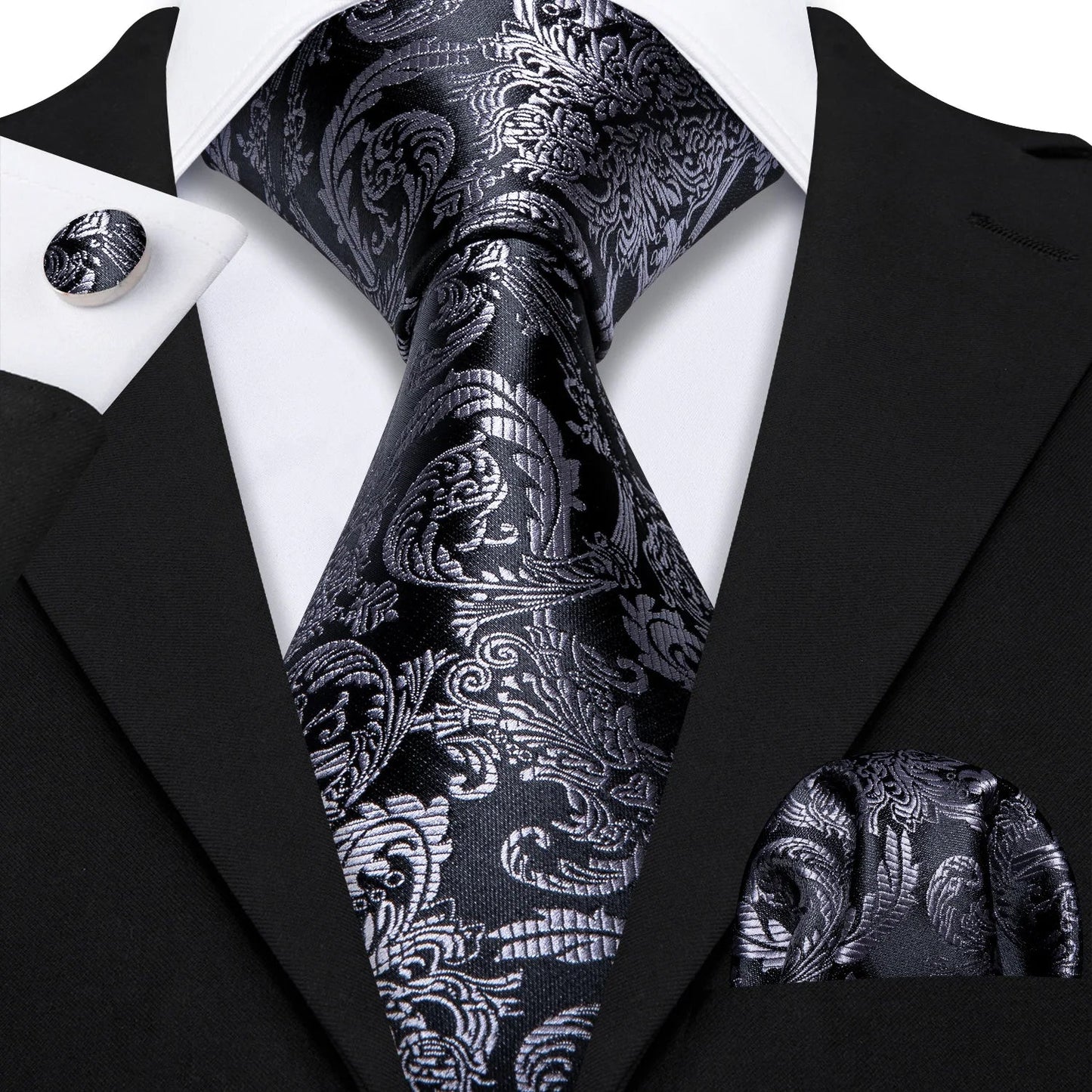 Funki Findz | Neckties | Men's Stylish Formal Silk Ties 3Pcs Sets