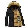 Funki Findz | Jackets | Men's Warm Winter Hooded Fleece Parka