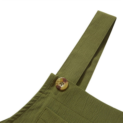 Funki Findz | Pants | Women's Elegant Wide Leg Bib Romper