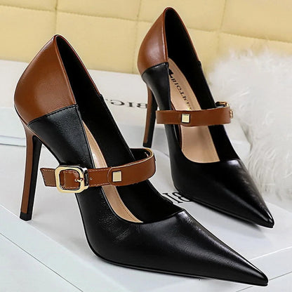 Funki Findz | Shoes | Women's Retro Colored Pointy Toe Stilettos