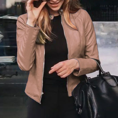 Funki Findz | Jackets | Women's Slim Fit Faux Leather Jackets