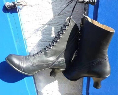 Funki Findz | Boots | Women's Steampunk Victorian Granny Boot