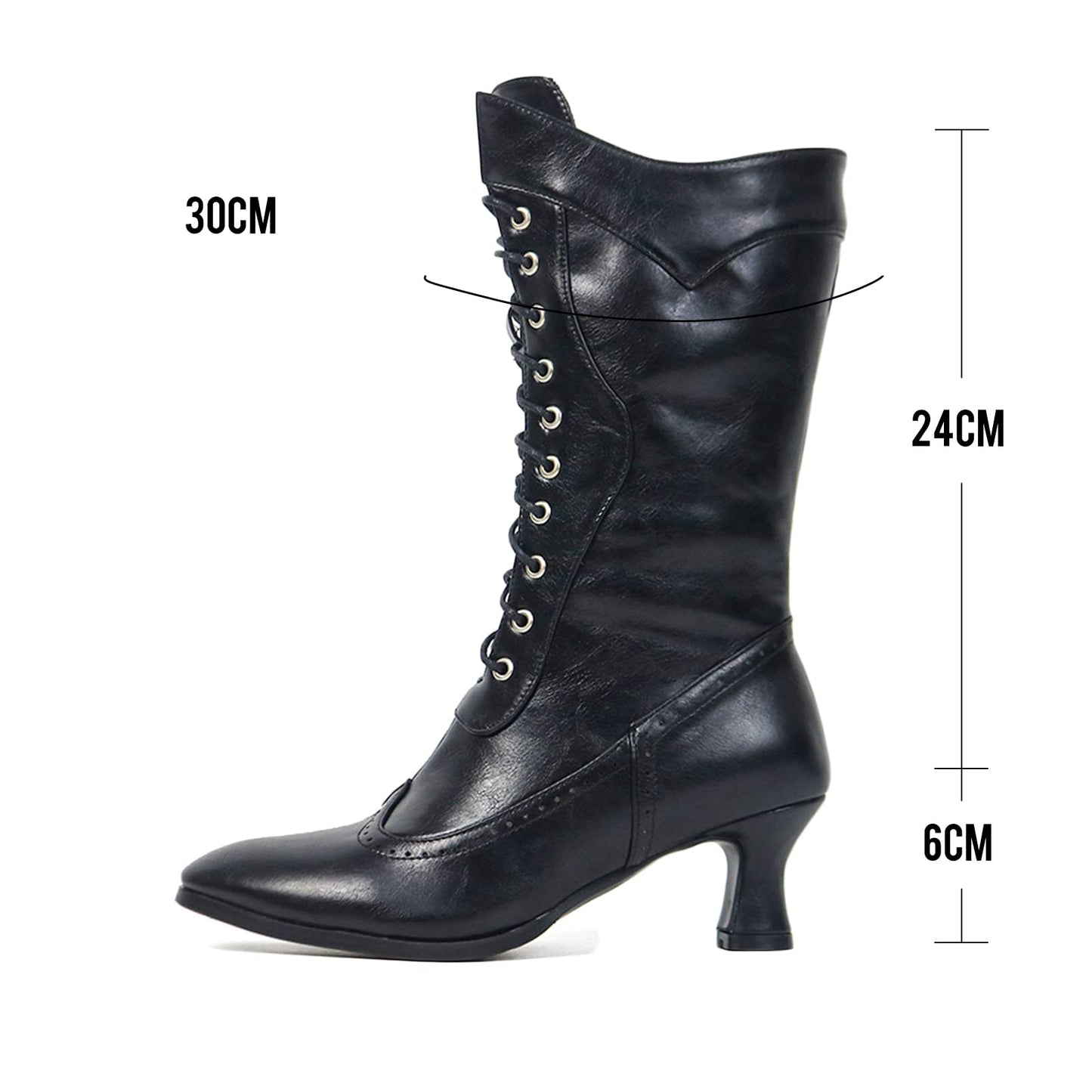 Funki Findz | Boots | Women's Victorian Style Lace Up Boots