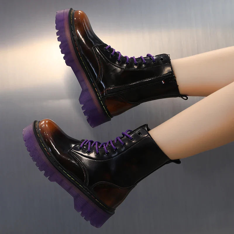 Funki Findz | Boots | Men's Women's 8-Hole Real Leather Boots