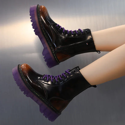 Funki Findz | Boots | Men's Women's 8-Hole Real Leather Boots