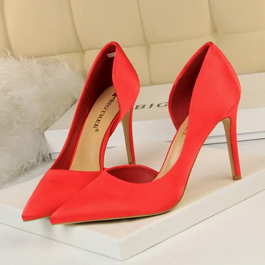 Funki Findz | Shoes | Women's Satin Wedding Party Stilettos
