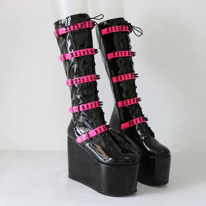 Funki Findz | Boots | Women's Super High Custom Platform Boot