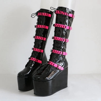 Funki Findz | Boots | Women's Super High Custom Platform Boot
