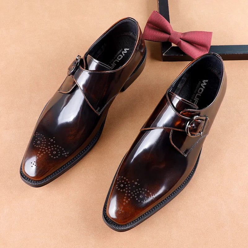 Funki Findz | Shoes | Men's Leather Luxury Formal Dress Shoes