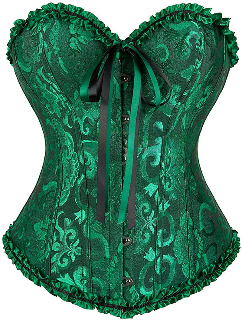 Funki Findz | Lingerie | Women's Pretty Overbust Corset | Bustier