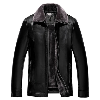Funki Findz | Jackets | Men's Leather Fleece Motorcycle Jackets