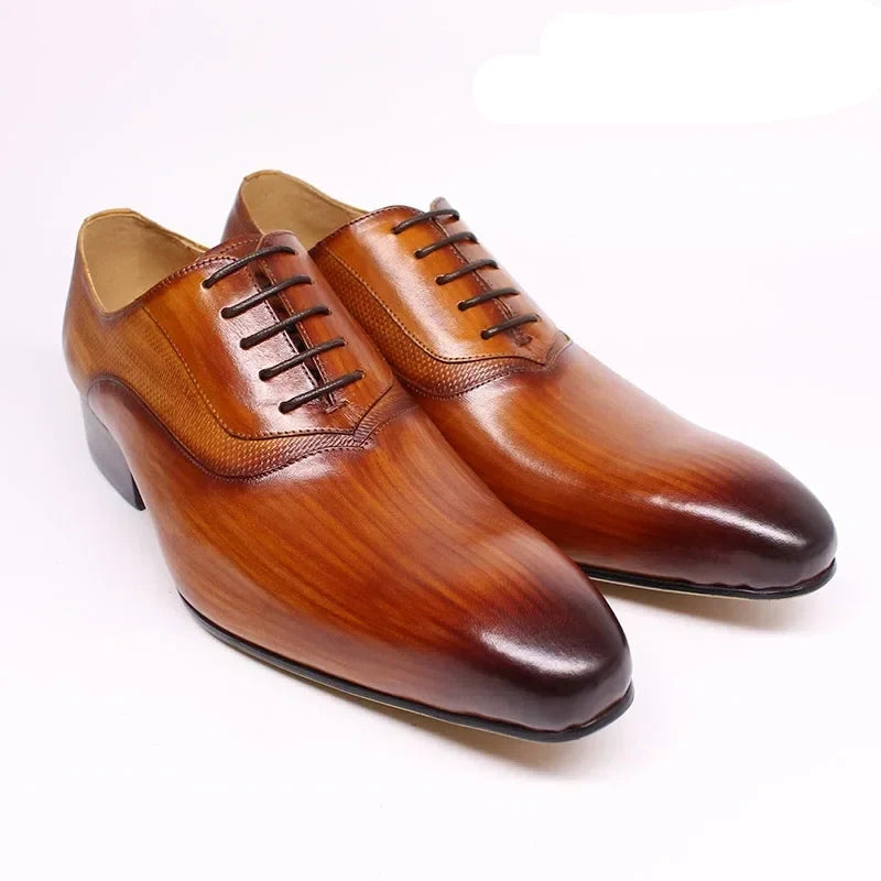 Funki Findz | Shoes | Men's Luxury Oxford Genuine Leather Shoe
