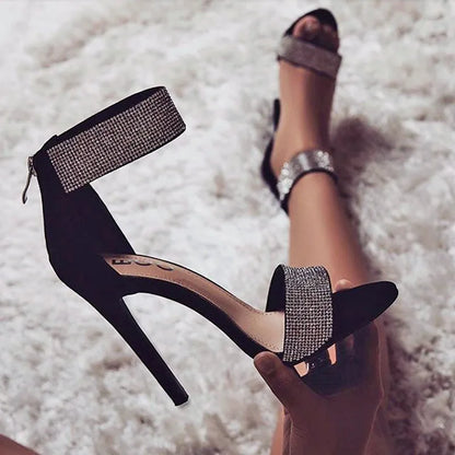 Funki Findz | Shoes | Women's Designer Bling Shimmer Sandals