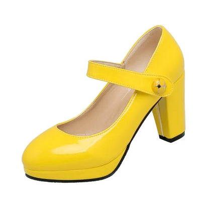 Funki Findz | Shoes | Women's Patent High Platform Mary Janes