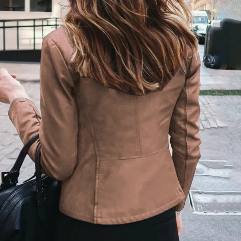 Funki Findz | Jackets | Women's Slim Fit Faux Leather Jackets
