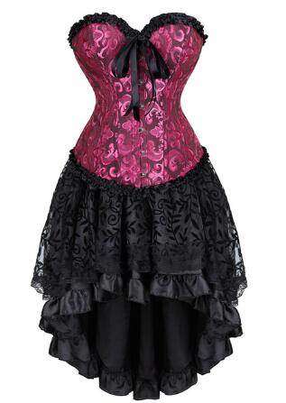 Funki Findz | Dresses | Women's Victorian Gothic Corset Skirt Set