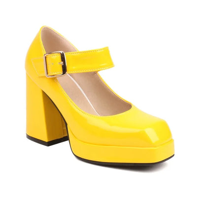 Funki Findz | Shoes | Women's Bright Patent Mary Jane Pumps