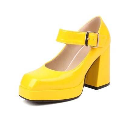 Funki Findz | Shoes | Women's Bright Patent Mary Jane Pumps