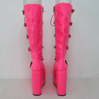 Funki Findz | Boots | Women's Super High Custom Platform Boot