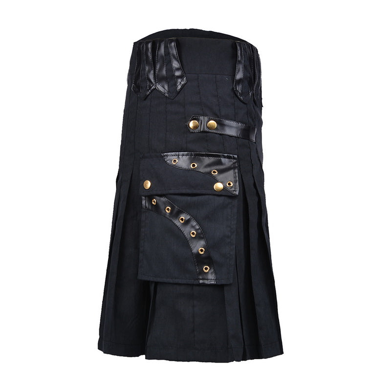Funki Findz | Skirts | Men's Steampunk Cosplay Larp Utility Kilts
