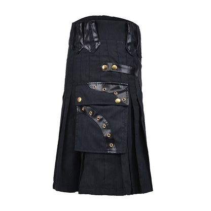 Funki Findz | Skirts | Men's Steampunk Cosplay Larp Utility Kilts
