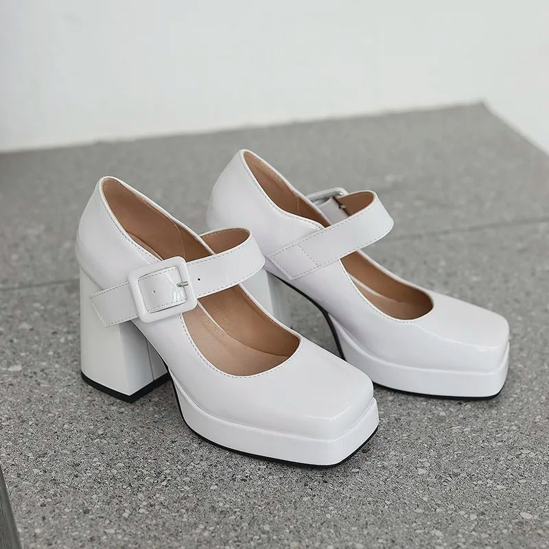Funki Findz | Shoes | Women's Gothic Mary Jane Patent Heels