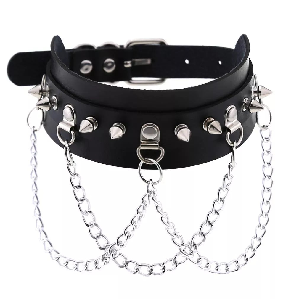 Funki Findz | Necklaces | Women's Punk Goth Choker Necklaces