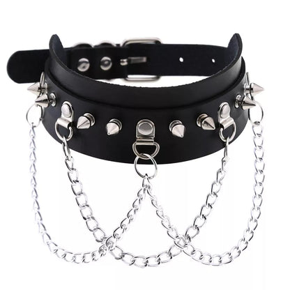 Funki Findz | Necklaces | Women's Punk Goth Choker Necklaces