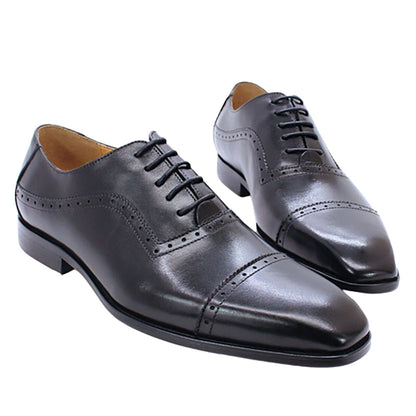 Funki Findz | Shoes | Men's Elegant Leather Oxford Brogue Shoe