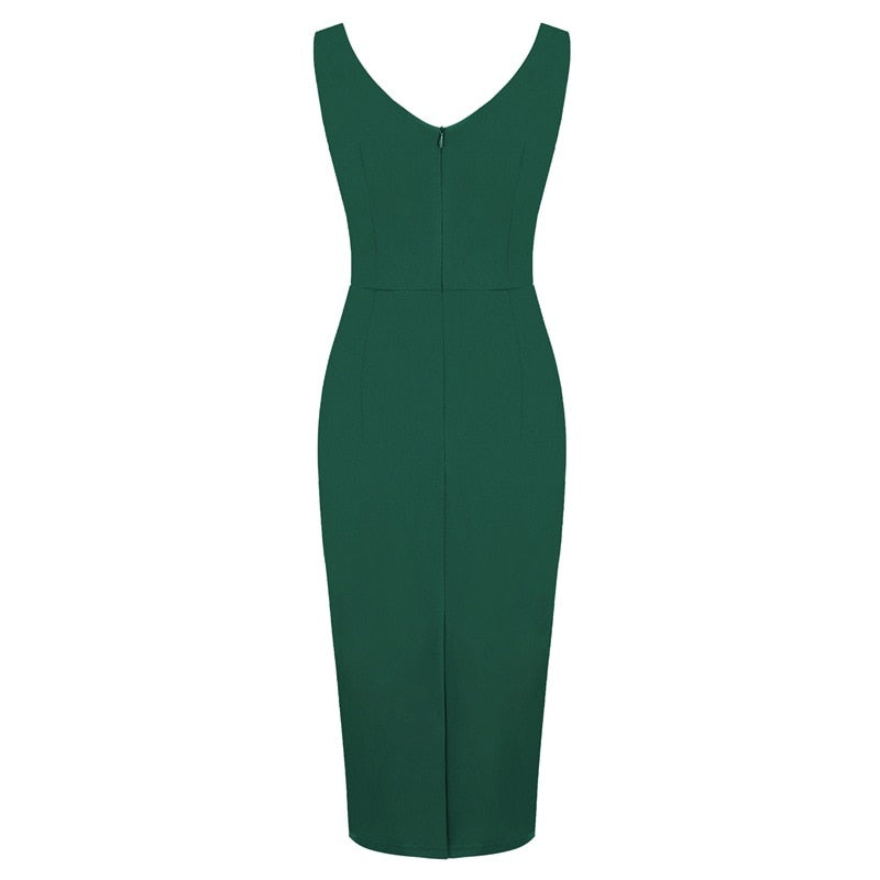 Funki Findz | Dresses | Women's Cocktail Party Slim Pencil Dress