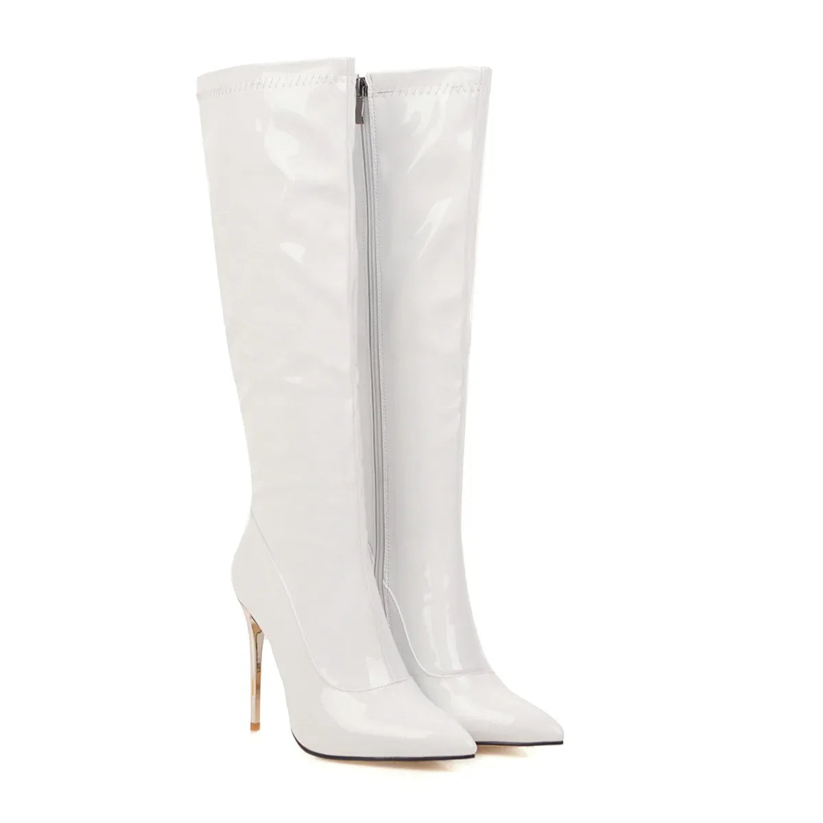 Funki Findz | Boots | Women's Sexy High Zipper Stiletto Boots
