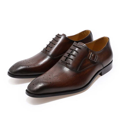 Funki Findz | Shoes | Men's Luxury Genuine Leather Dress Shoe