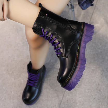 Funki Findz | Boots | Men's Women's 8-Hole Real Leather Boots