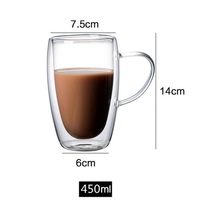 Funki Findz | Cups | Glass Double Wall Borosilicate Mug 2/3/4