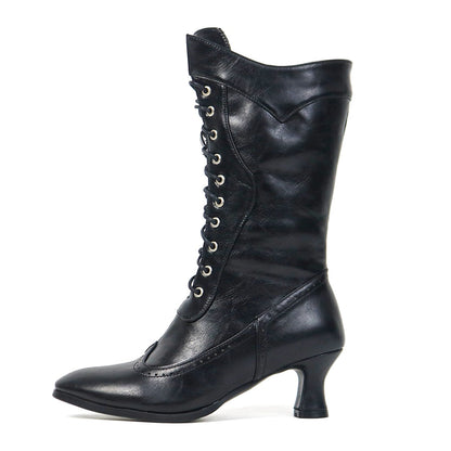 Funki Findz | Boots | Women's Victorian Style Lace Up Boots