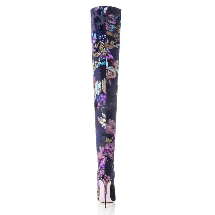 Funki Findz | Boots | Women's Over Knee Stretch Stiletto Boots