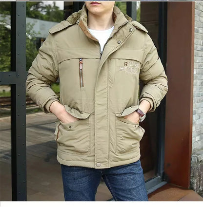 Funki Findz | Jackets | Men's Winter Hooded Windbreaker Parka